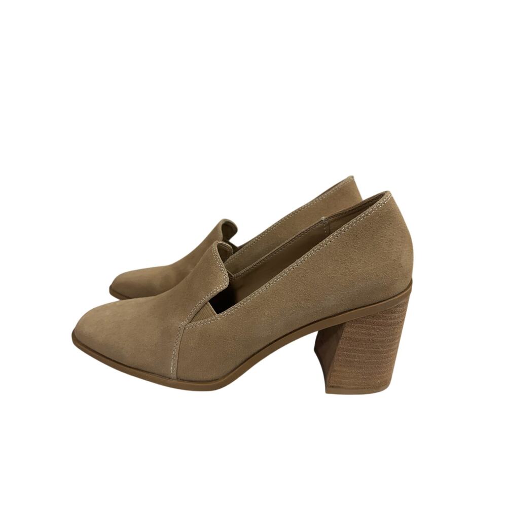 Joie Wevenly Suede Block Heel Loafer,  slip-on shoe Size 9 NEW # Box 190